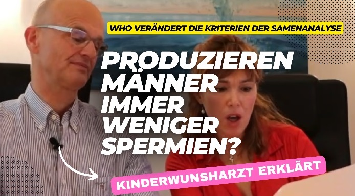 Samenanalyse: WHO korrigiert die Kriterien seit 1980 SECHS MAL nach unten!?