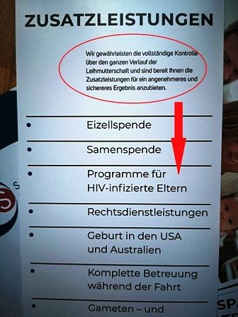 leihmutterschaft deutschland werbung