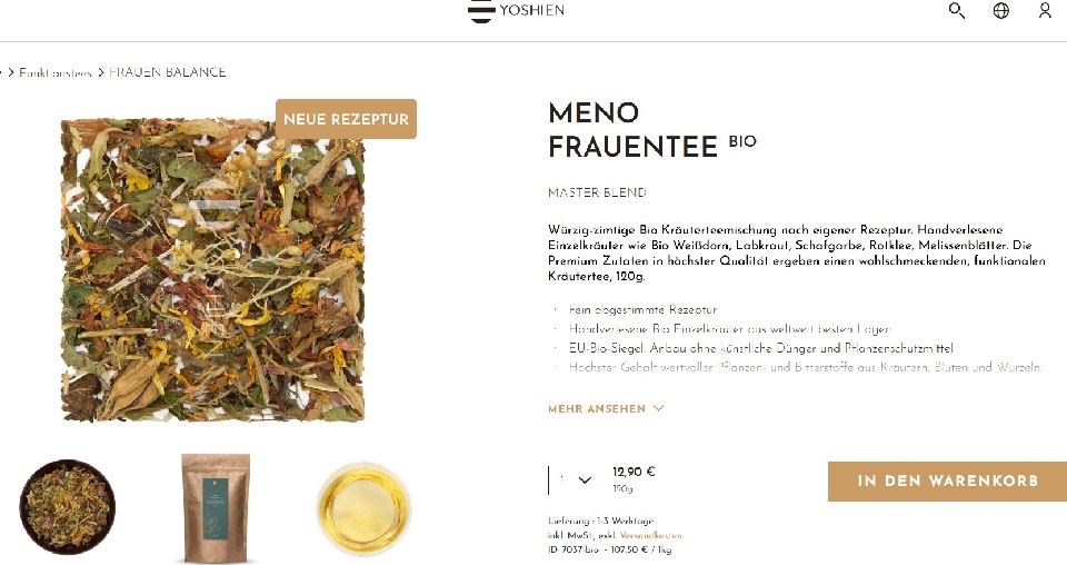 wechseljahre, menopause, pflanzen, kräuter